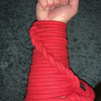 Erste Bilder mit Seil